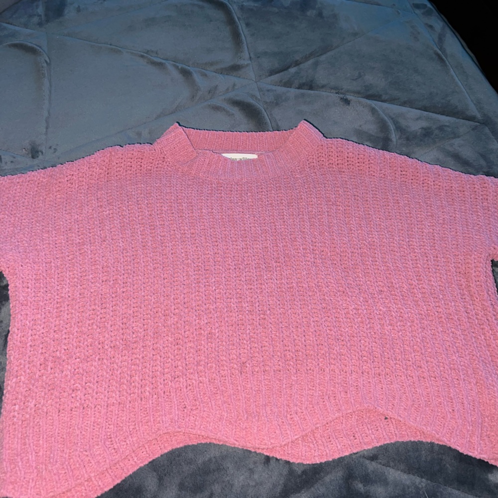 pink medium quinn+willow sweater